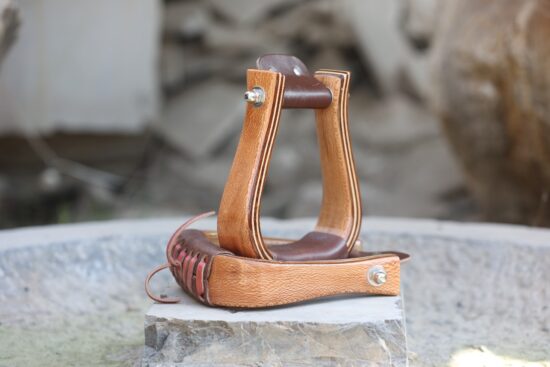 Western Style Wooden Stirrup