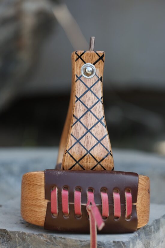3" Ash Wood Western Stirrup